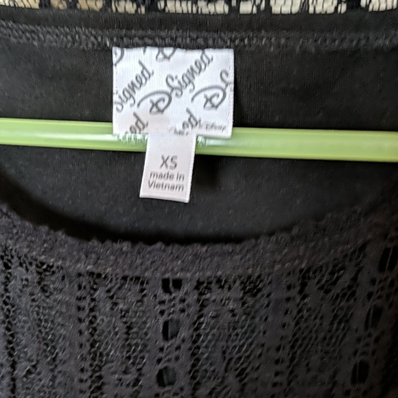 3/$30 Disney Black lace dress - Picture 2 of 3
